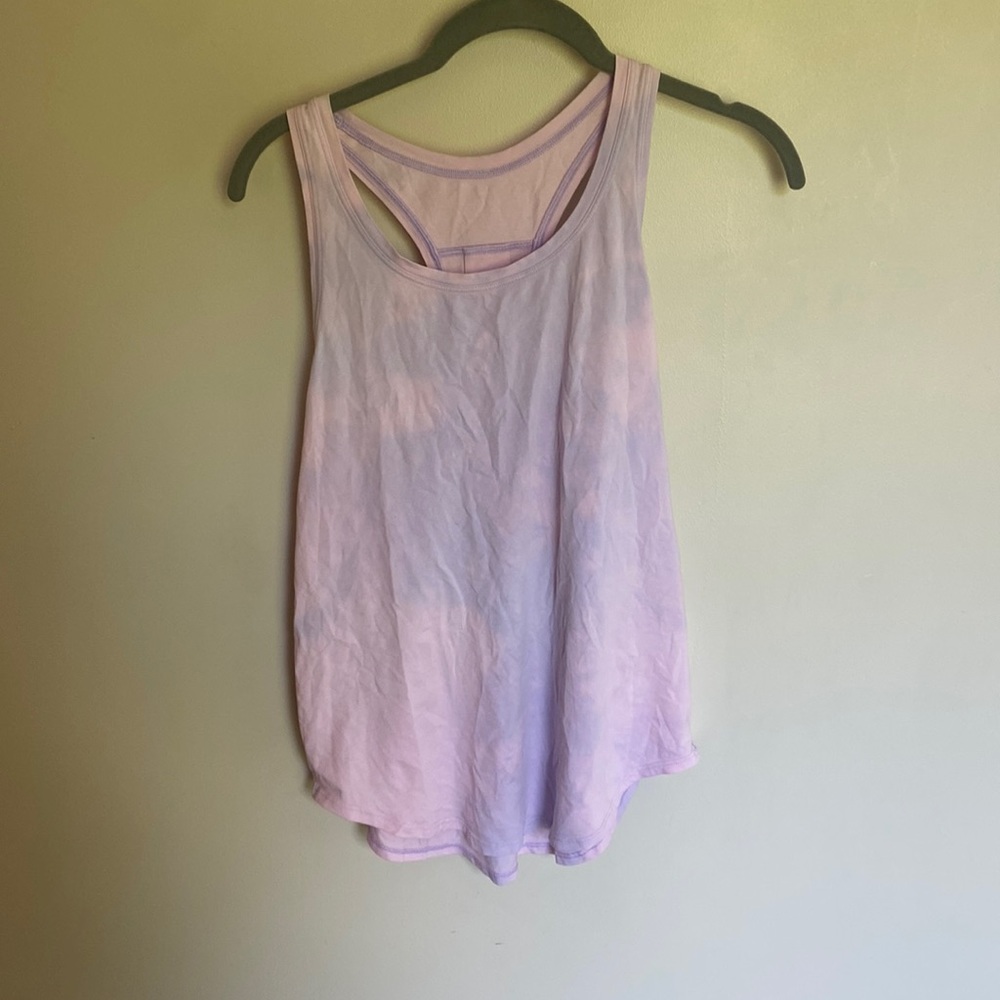 lululemon tie dye tank top